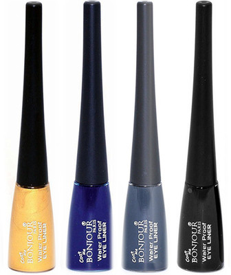 

Bonjour Paris water proof bonjour eye liner 5 ml(Golden, Blue, Grey, Black)