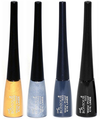 

Bonjour Paris water proof bonjour eye liner 5 ml(Golden, Silver, Grey, Black)