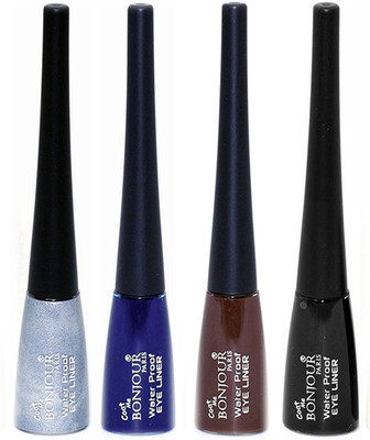

Bonjour Paris water proof bonjour eye liner 5 ml(Silver, Blue, Brown, Black)
