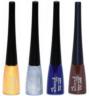 

Bonjour Paris water proof bonjour eye liner 5 ml(Golden, Silver, Blue, Brown)