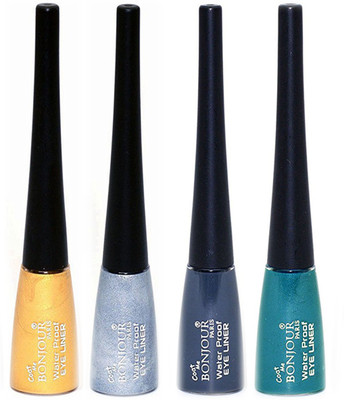 

Bonjour Paris water proof bonjour eye liner 5 ml(Golden, Silver, Grey, Green)