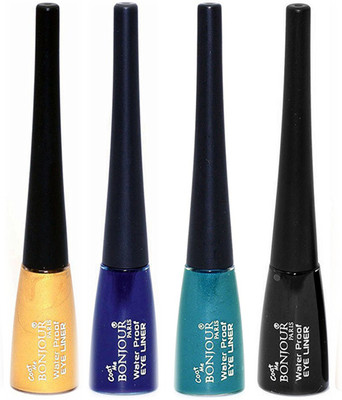 

Bonjour Paris water proof bonjour eye liner 5 ml(Golden, Blue, Green, Black)