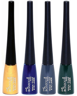

Bonjour Paris water proof bonjour eye liner 5 ml(Golden, Blue, Grey, Dark Green)