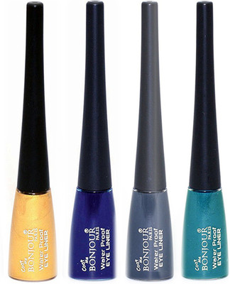 

Bonjour Paris water proof bonjour eye liner 5 ml(Golden, Blue, Grey, Green)