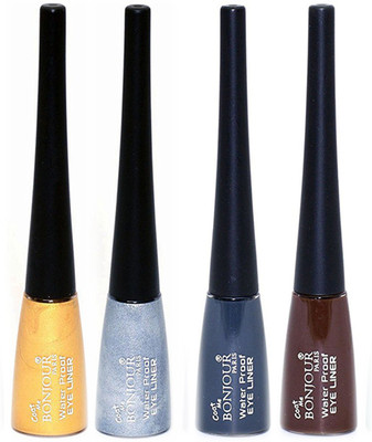 

Bonjour Paris water proof bonjour eye liner 5 ml(Golden, Silver, Grey, Brown)