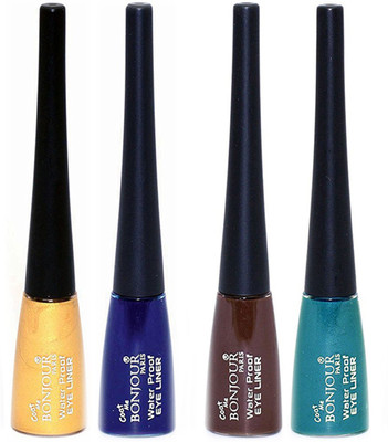 

Bonjour Paris water proof bonjour eye liner 5 ml(Golden, Blue, Brown, Green)
