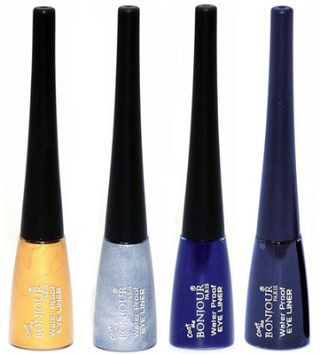 

Bonjour Paris water proof bonjour eye liner 5 ml(Golden, Silver, Blue, Black)