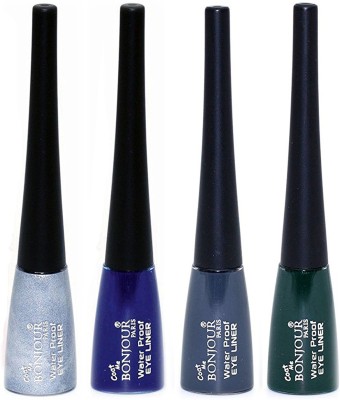 BONJOUR PARIS water proof bonjour eye liner 5 ml(Silver, Dark Green, Blue, Grey)