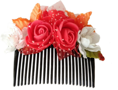 

Advance Hotline unique indian craft Hair Combpin/Multicolor foam sheet Hairpin comb /Girls Hair Accessories /Fashionable Indo Western Wedding Bridal Party Wear Hair Clip for kids /girls/women.Juda Accessories and Hair Decoration by unique indian craft Hai
