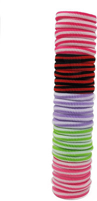 

Rbasics multicolor Soft Fabric Rubberbands ( pack of 25) Rubber Band(Multicolor)