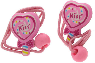 

Anuradha Art Jewellery Rubber Band Rubber Band(Pink)