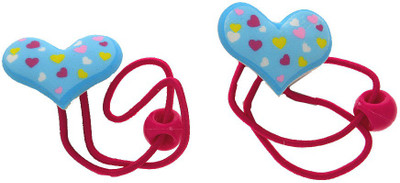 

Anuradha Art Jewellery Rubber Band Rubber Band(Blue, Pink)