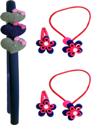 

Sagunya Cute Combo Hair Accessory Set(Blue)