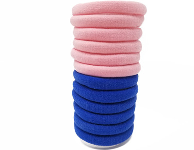 

Rbasics Soft Fabric Rubberbands For Women (Choose Your Style) Rubber Band(Multicolor)