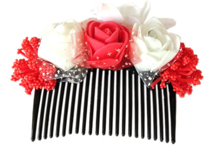 

Advance Hotline unique indian craft Hair Combpin/Multicolor foam sheet Hairpin comb /Girls Hair Accessories /Fashionable Indo Western Wedding Bridal Party Wear Hair Clip for kids /girls/women.Juda Accessories and Hair Decoration by unique indian craft Hai