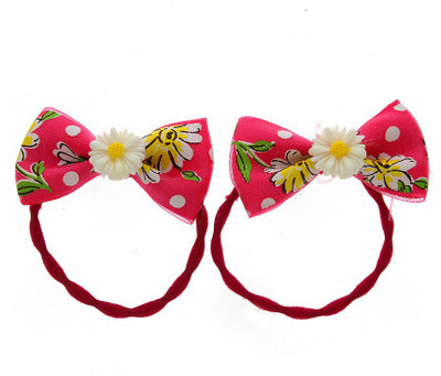 

Anuradha Art Jewellery Rubber Band Rubber Band(Pink)