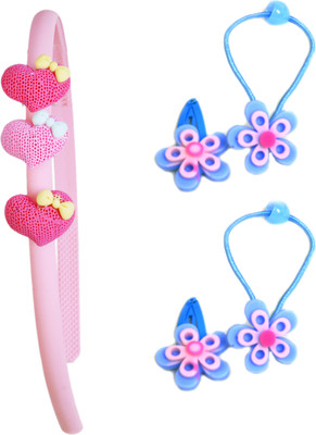 

Sagunya Cute Combo Hair Accessory Set(Pink, Blue)