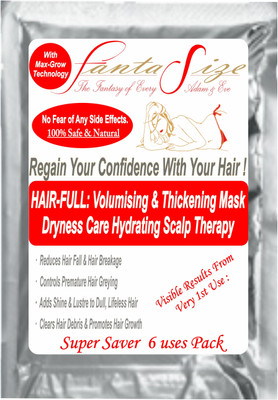

FANTASIZE HairFull Scalp Therapy, Damage Repair, Anti-Greying, Split Ends Removal Hair Spa Mask Hairgrowthhairmask Soft Hold Hair Volumizer HAirfull Scalp therapy HAirfall Control & Breakage REduction hair Regrowth Series(200 g)