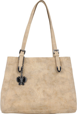 

Butterflies Hand-held Bag(Beige)