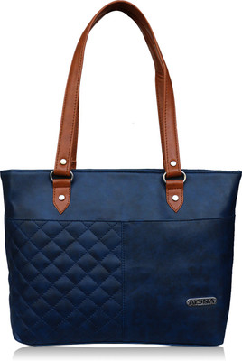

Aisna Shoulder Bag(Blue, Tan)