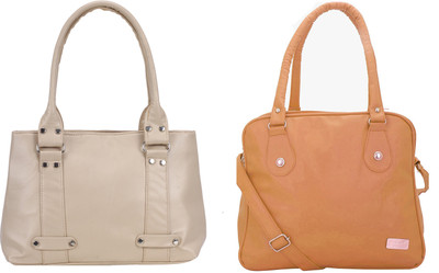

Lady bar Shoulder Bag(Tan)