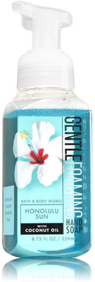 

Bath & Body Works Gentle Foaming Hand Soap, Honolulu Sun - 259ml (8.75oz)(259 ml, Pump Dispenser)