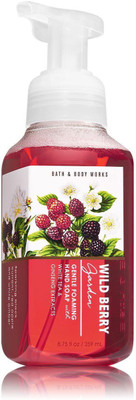 

Bath & Body Works Gentle Foaming Hand Soap, Wild Berry Garden - 259ml (8.75oz)(259 ml, Pump Dispenser)