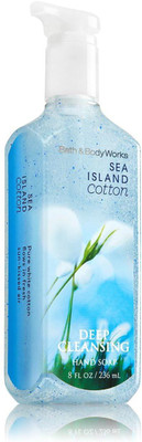

Bath & Body Works Gentle Foaming Hand Soap, Sea Island Cotton - 259ml (8.75oz)(259 ml, Pump Dispenser)