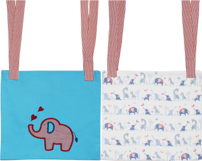 

Kadambaby Blue Elephant crib organiser/ bed pocket Accessories Organizer( )