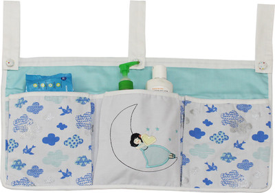 

Kadambaby Blue fairy crib organiser/ bed pocket Accessories Organizer( )