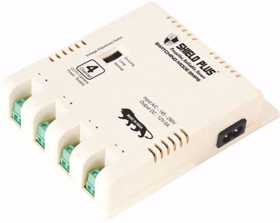 

SP SHIELD PLUS Shield Plus -104 POWER SUPPLY WITHOUT DC PIN (DELUXE MODEL) 12 Watts PSU(off white)