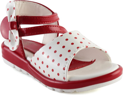

Minnie Girls Velcro Sports Sandals(Red
