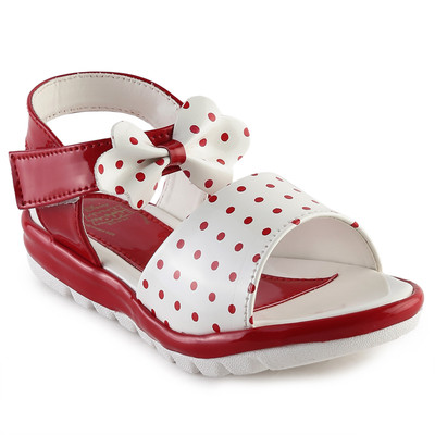 

Minnie Girls Velcro Sports Sandals(Red