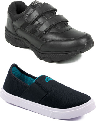 

Asian Boys Lace Walking Shoes(Multicolor
