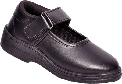 

Lakhani Girls Velcro Formal Boots(Black