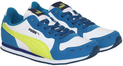 

Puma Boys & Girls Lace Sneakers(White, White-peacoat