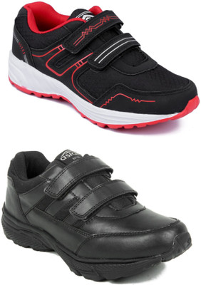 

Asian Boys Lace Walking Shoes(Multicolor