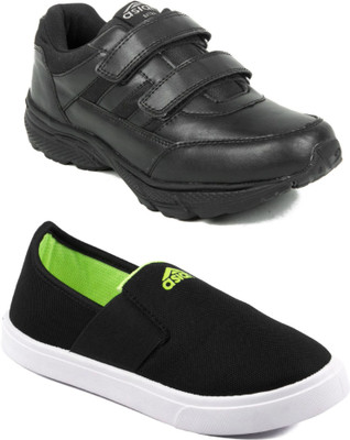 

Asian Boys Lace Walking Shoes(Multicolor