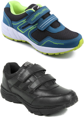 

Asian Boys Lace Walking Shoes(Multicolor