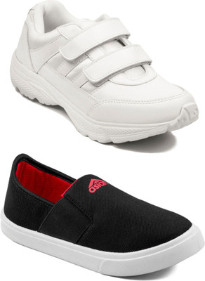

Asian Boys Lace Walking Shoes(Multicolor