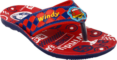 

WINDY Girls Slip On Slipper Flip Flop(Red