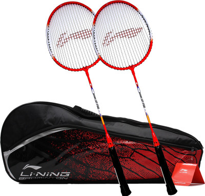 

Li-Ning Graffiti Smash XP 809 Combo (Multi-Graffiti 3 Zipper Badminton Kitbag + 809 Badminton Racquet, Set Of 2) - Black Bag Badminton Kit