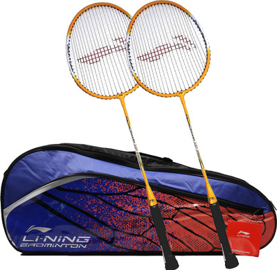 

Li-Ning Graffiti Smash XP 710 Combo (Multi-Graffiti 3 Zipper Badminton Kitbag + 710 Badminton Racquet, Set Of 2) - Blue Bag Badminton Kit