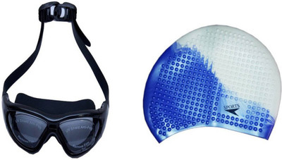 

Credence Premium Goggle with Bubble Cap Swimming Kit