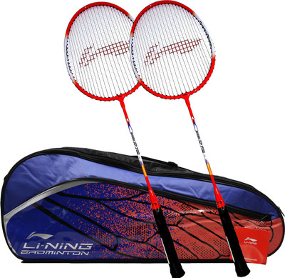 

Li-Ning Graffiti Smash XP 809 Combo (Multi-Graffiti 3 Zipper Badminton Kitbag + 809 Badminton Racquet, Set Of 2) - Blue Bag Badminton Kit