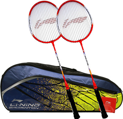 

Li-Ning Graffiti Smash XP 809 Combo (Multi-Graffiti 3 Zipper Badminton Kitbag + 809 Badminton Racquet, Set Of 2) - Navy Bag Badminton Kit
