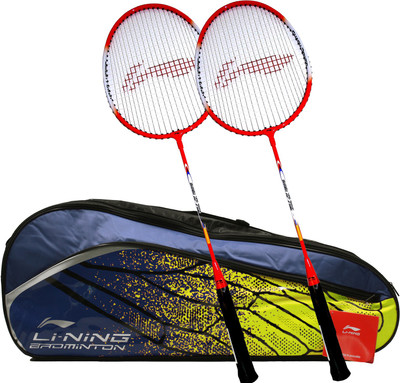 

Li-Ning Graffiti Smash XP 709 Combo (Multi-Graffiti 3 Zipper Badminton Kitbag + 709 Badminton Racquet, Set Of 2) - Navy Bag Badminton Kit