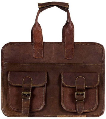 

PINO 15 inch Laptop Messenger Bag(Brown)