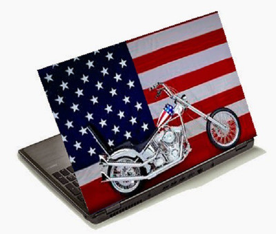 

PRINTCLUB Racing Bike Laptop Sticker 15.6 inch-Laptop Skin-05 Vinyl Laptop Decal 15.6