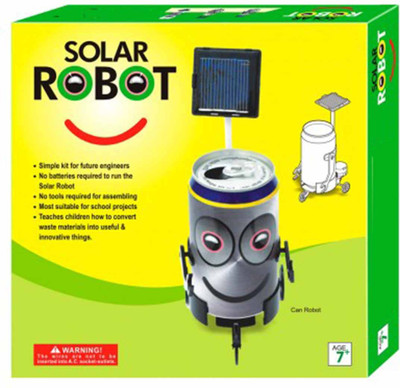 

Zeus Solar Robot Kit DIY Green Energy Educational Toys Science No Batteries Required(Multicolor)